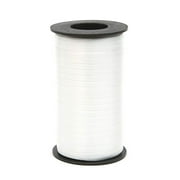 Crimped Curling Ribbon 3/16-Inch Wide by 500-Yard Spool White
